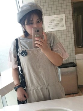 「にゃー」｜「アイテム（その他）」を使った、ゆんさん（レディース・154cm）の春コーディネート