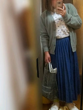 ゆんさん（レディース・154cm）の春コーディネート