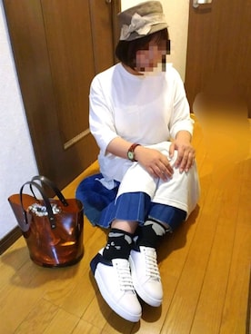 「にゃー」｜「アイテム（その他）」を使った、ゆんさん（レディース・154cm）の夏コーディネート