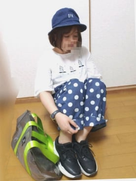 「にゃー」｜「アイテム（アクセサリー）」を使った、ゆんさん（レディース・154cm）の夏コーディネート
