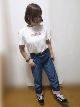 「にゃー」｜「アイテム（その他）」を使った、ゆんさん（レディース・154cm）の夏コーディネート