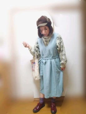 ゆんさん(レディース・154cm)の秋コーディネート