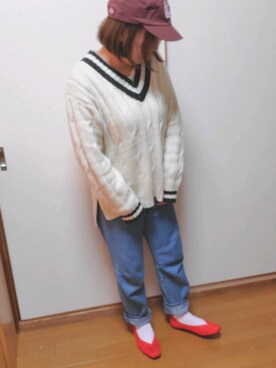 ゆんさん（レディース・154cm）の冬コーディネート