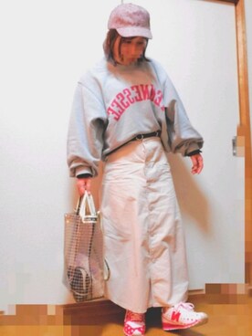 ゆんさん（レディース・154cm）の春コーディネート