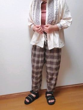 ゆんさん（レディース・154cm）の春コーディネート