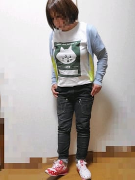 ゆんさん（レディース・154cm）の春コーディネート