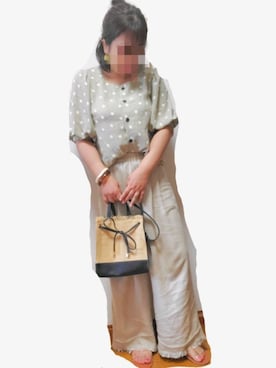 ゆんさん（レディース・154cm）の夏コーディネート