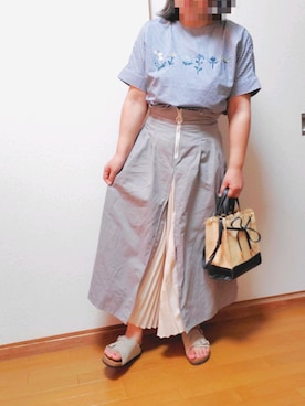 ゆんさん（レディース・154cm）の夏コーディネート