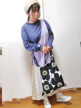 ゆんさん（レディース・154cm）の秋コーディネート