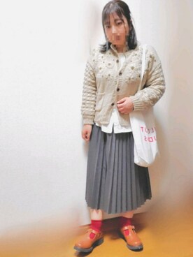 ゆんさん（レディース・154cm）の秋コーディネート