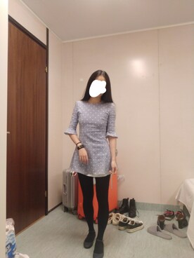 「NOのアイテム（ワンピース/ドレス）」を使った、Elisabethさん（レディース・154cm）の秋コーディネート