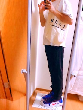 「残暑コーデ」｜「アイテム（PC・スマホグッズ/家電）」を使った、kazunokoさん（メンズ・175cm）の秋コーディネート