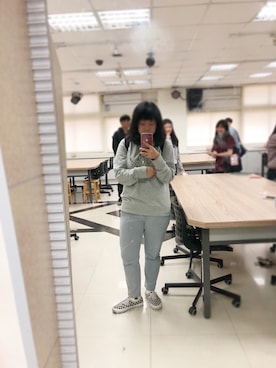 「gray」｜「アイテム（その他）」を使った、yoyoさん（レディース・165cm）の冬コーディネート