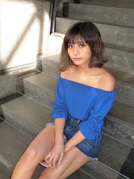 HANAEさん（レディース・158cm）の冬コーディネート