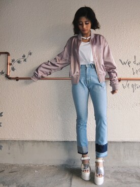 HANAEさん（レディース・158cm）の春コーディネート