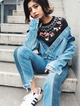 HANAEさん（レディース・158cm）の春コーディネート