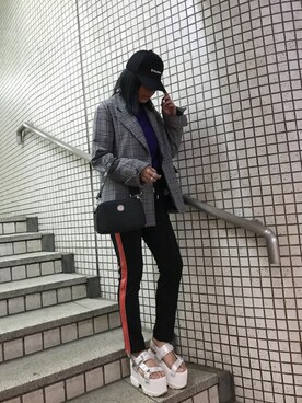 HANAEさん（レディース・159cm）の冬コーディネート