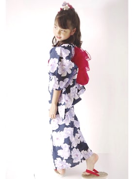 「花火大会」｜miyamamaさん（キッズ・127cm）の夏コーディネート