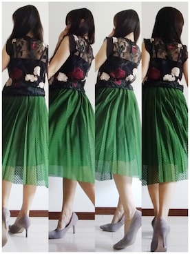 「Cawaii」｜atsukonokoさん（レディース・156cm）の夏コーディネート