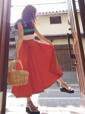 atsukonokoさん（レディース・156cm）の夏コーディネート