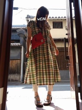 atsukonokoさん（レディース・156cm）の夏コーディネート