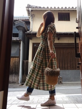 atsukonokoさん（レディース・156cm）の夏コーディネート