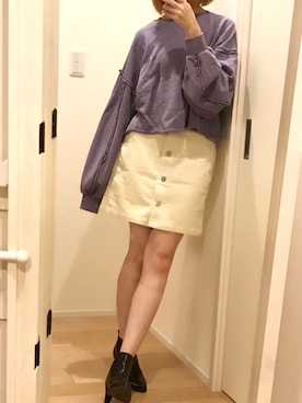 「アイテム（ブーティ）」を使った、chipiさん（レディース・160cm・30代）の秋コーディネート