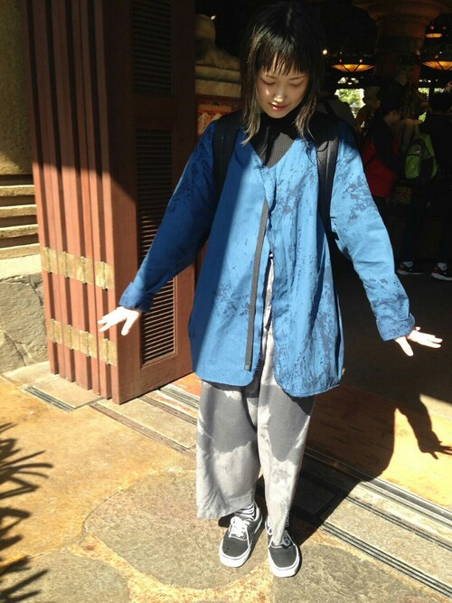 shizuka｜my beautiful landletのノーカラージャケットを使ったコーディネート - WEAR