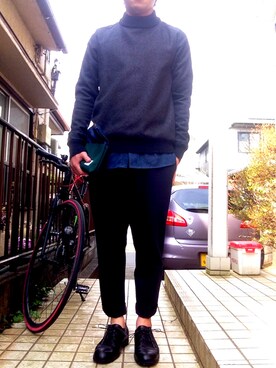 「STEPHAN SCHNEIDER（ステファンシュナイダー）のアイテム」を使った、kingyutaさん（メンズ・166cm）の春コーディネート