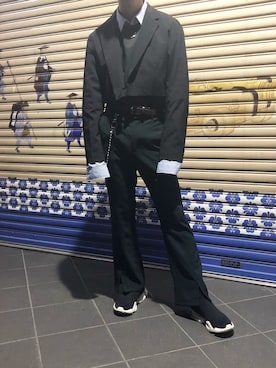 かずさん（メンズ・169cm）の春コーディネート