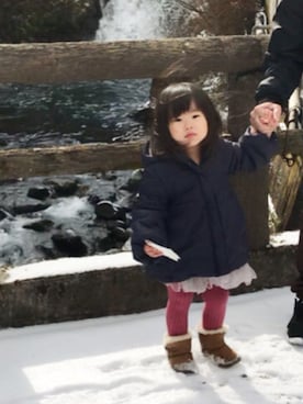 ふーさん（キッズ・60cm）の冬コーディネート