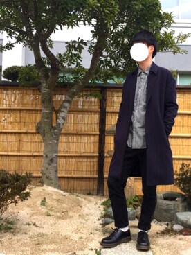 「GU（ジーユー）の（GU）スキニーフィットジーンズ（MEN ⁄ ジーンズ）」を使った、masayaさん（メンズ・177cm）の春コーディネート