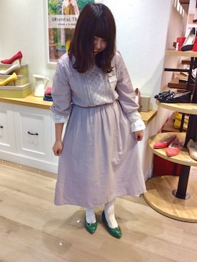 「レースタイツ」｜ORientalTRaffic 札幌アピア店さん（レディース・146cm）の春コーディネート