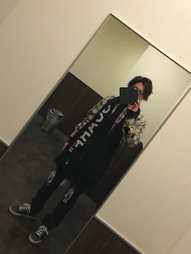 「TATRAS」｜「アイテム（シャツ/ブラウス）」を使った、YUYAさん（メンズ・172cm）の冬コーディネート