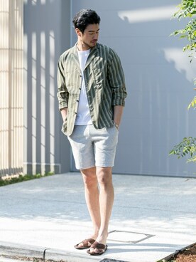 「URBAN RESEARCH Sonny Label（アーバンリサーチサニーレーベル）のアイテム（その他）」を使った、Sonny Label MENSさん（メンズ・174cm）の春コーディネート