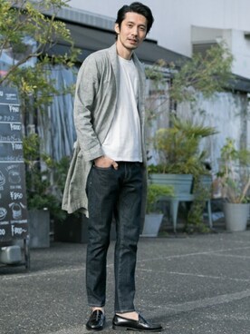 「URBAN RESEARCH Sonny Label（アーバンリサーチサニーレーベル）のアイテム（その他シューズ）」を使った、Sonny Label MENSさん（メンズ・186cm）の春コーディネート