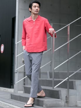 Sonny Label MENSさん（メンズ・186cm）の春コーディネート