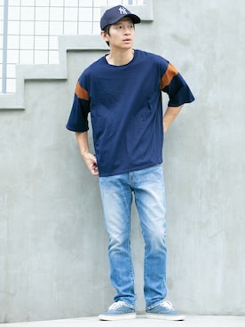 「NY」｜Sonny Label MENSさん（メンズ・178cm）の秋コーディネート