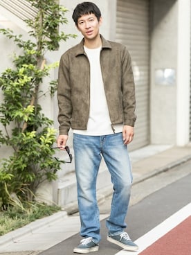 「URBAN RESEARCH Sonny Label（アーバンリサーチサニーレーベル）のアイテム（その他アウター）」を使った、Sonny Label MENSさん（メンズ・178cm）の秋コーディネート