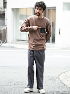 Sonny Label MENSさん（メンズ・175cm）の春コーディネート