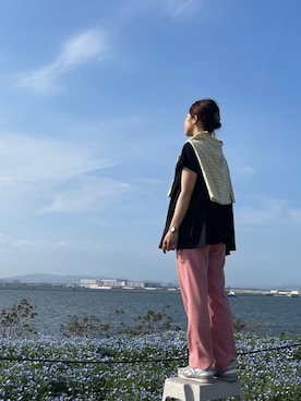 Rii♡◡̈⃝⋆*さん（レディース・155cm）の春コーディネート