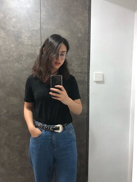 「ONLY（オンリー）のアイテム（パンツ）」を使った、Frifridaさん（レディース・170cm）の夏コーディネート