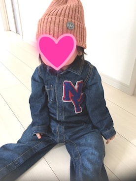 suu☺︎さん（キッズ・80cm）の秋コーディネート