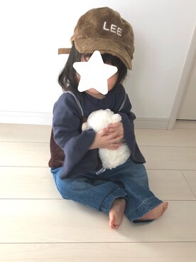 suu☺︎さん(キッズ・80cm)の冬コーディネート