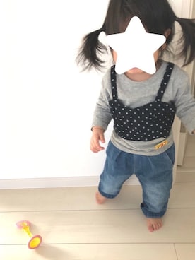 suu☺︎さん（キッズ・80cm）の春コーディネート