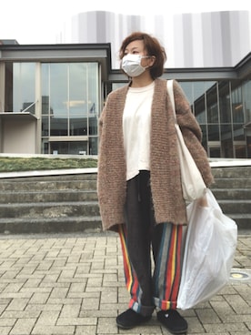 「commono reproducts（コモノリプロダクツ）のアイテム」を使った、りさん（レディース・143cm）の春コーディネート