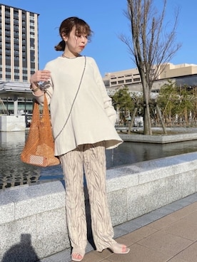 aya_lemageさん（レディース・157cm）の春コーディネート