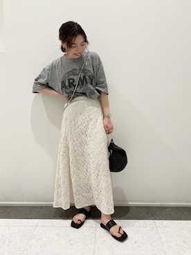 aya_lemageさん（レディース・157cm）の春コーディネート