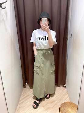 「スポサン」｜「アイテム（その他シューズ）」を使った、aya_lemageさん（レディース・157cm）の春コーディネート
