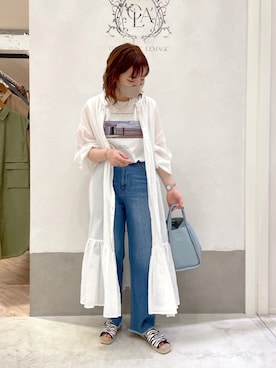 aya_lemageさん（レディース・157cm）の春コーディネート